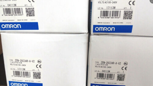 NEW IN BOX OMRON PLC CPU Unit ZEN-20C3DR-D-V2 ZEN20C3DRDV2