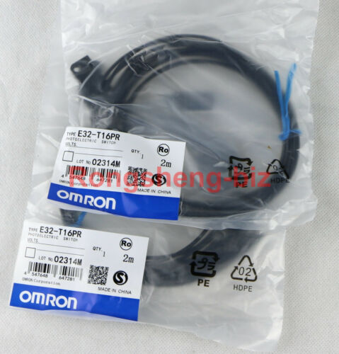 1PC New Omron Fiber Unit Photoelectric Switch E32-T16PR