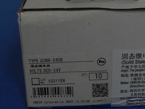 1PC NEW IN BOX OMRON Solid State Relay G3NB-240B