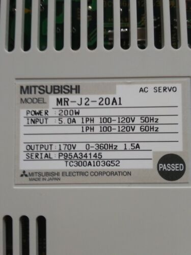 One New Mitsubishi Servo Drives MR-J2-20A1 In Box