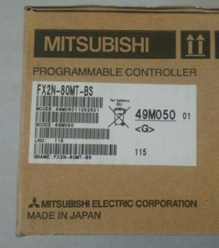 1PC New Mitsubishi PLC FX2N-80MT-BS