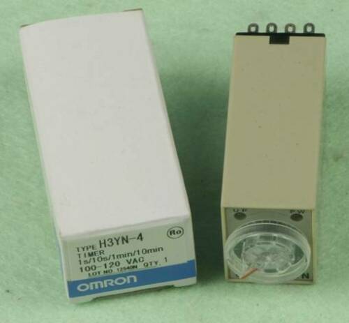 1PC New in box OMRON RELAY H3YN-4 100-120VAC