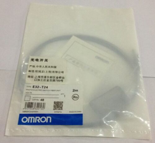 1PC Brand NEW OMRON Fiber Optic Amplifier E32-T24