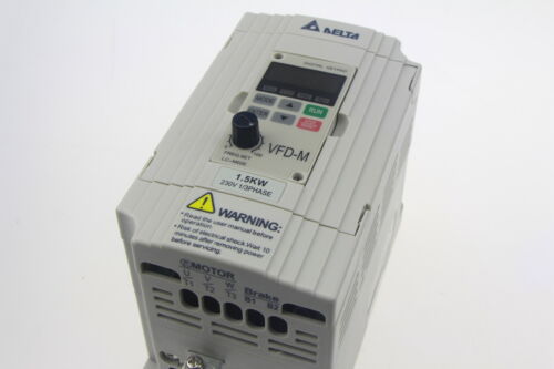 New Delta converter VFD015M21A 220V 1.5KW