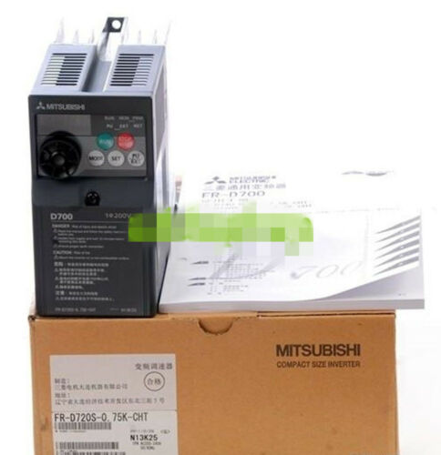 NEW MITSUBISHI frequency converter FR-D720S-0.75K-CHT 0.75KW 4.1A