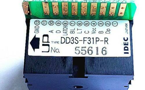 1PC NEW IDEC DD3S-F31P-R Logic Digital Tube
