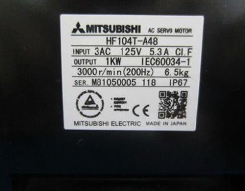 1PC Brand New Mitsubishi servo motor HF104T-A48