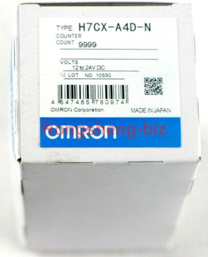 Brand New Omron Counter H7CX-A4D-N 12-24VDC H7CXA4DN