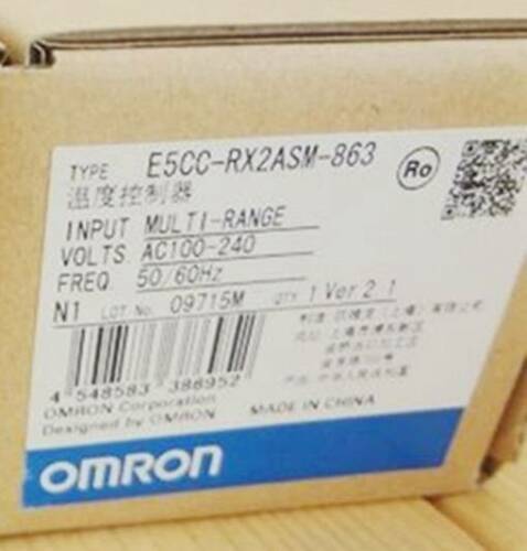 1PC New OMRON Temperature Controller E5CC-RX2ASM-863