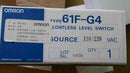 1PC Brand New Omron Floatless Level Switch 61F-G4 110-220VAC
