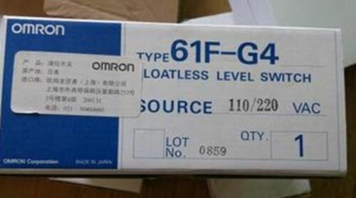 1PC Brand New Omron Floatless Level Switch 61F-G4 110-220VAC