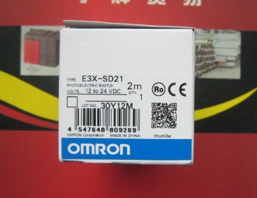 1PCS Omron NEW Photoelectric Switch E3X-SD21 ( E3XSD21 )