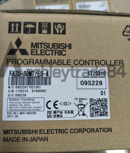 Mitsubishi PLC FX3U-80MR/ES-A NEW FX3U80MRESA