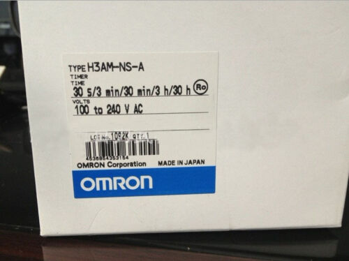 Omron Timer H3AM-NS-A 100-240VAC H3AMNSA New