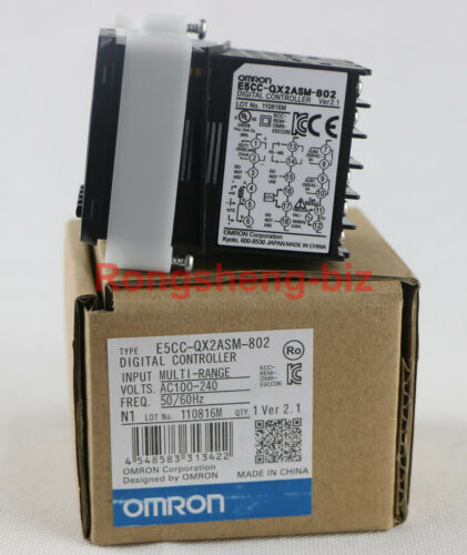 1PC Brand New In Box Omron Temperature Controller E5CC-QX2ASM-802 100-240VAC