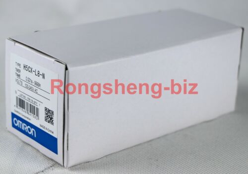 1PC New & Genuine Omron H5CX-L8-N Digital Timer 100-240VAC