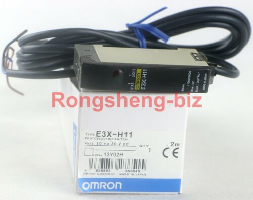NEW OMRON E3X-H11 10-30VDC PhotoElectric Switch