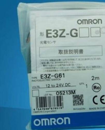 1PC New Omron Photoelectric Switch E3Z-G61 12 to 24V DC 2m