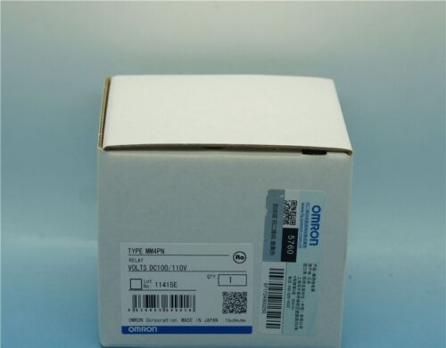 New IN BOX OMRON Relay MM4PN DC100-110V