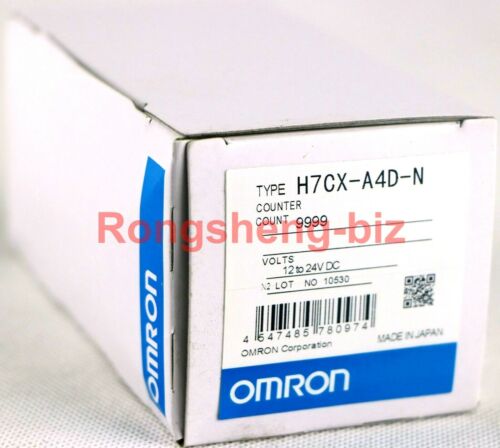 Brand New Omron Counter H7CX-A4D-N 12-24VDC H7CXA4DN