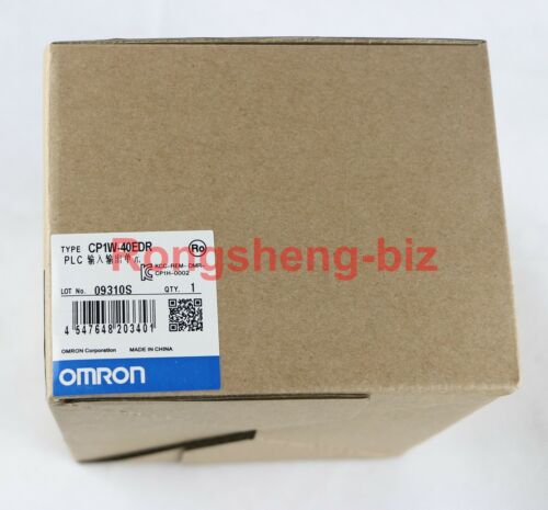Omron Programmable Controller PLC CP1W-40EDR CP1W40EDR New in Box