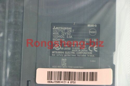 One NEW Mitsubishi QY50 I/O Output Unit Module for Programmable Logic Control