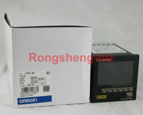 ONE OMRON Counter H7BX-AW AC100-240V Brand NEW IN BOX