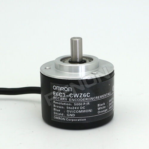 1PC Brand New Omron E6C3-CWZ6C 5000P/R Encoder