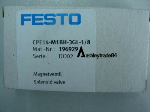 1PCS FESTO solenoid valve CPE14-M1BH-3GL-1/8 New