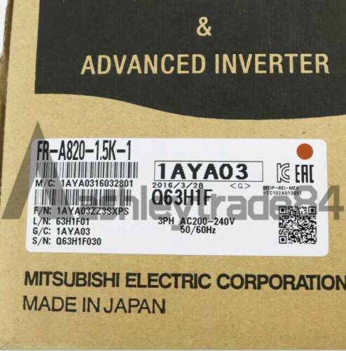 1PC NewMITSUBISHII Inverter 1.5KW FR-A820-1.5K-1 Instead of FR-A720-1.5K