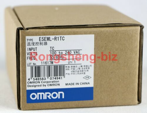 1PC NEW IN BOX OMRON Temperature Controller E5EWL-R1TC 100-240VAC