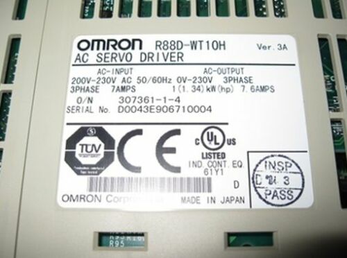 1PC Brand New Omron R88D-WT10H AC Servo Drive