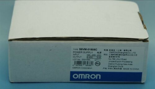 NEW IN BOX Omron 15W 5V Safety Switch Power Supply S8VM-01505C