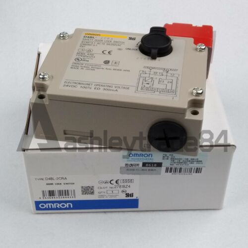 1PC New Omron D4BL-2CRA Guard Lock Safety Door Switch