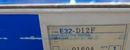 1PC New Omron fiber optic sensor E32-D12F