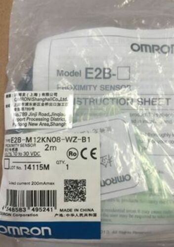 1PC New OMRON Proximity Switch E2B-M12KN08-WZ-B1