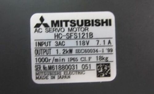 1PC Brand NEW Mitsubishi servo motor HC-SFS121B