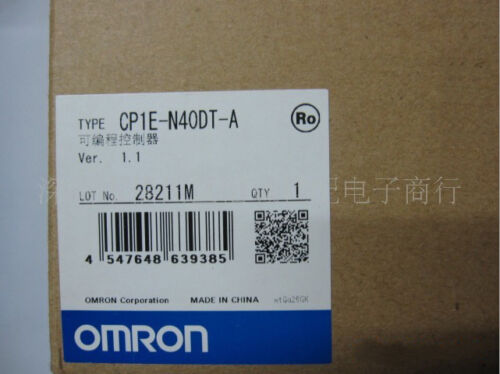 NEW IN BOX 1PCS Omron PLC CP1E-N40DT-A programmable controller