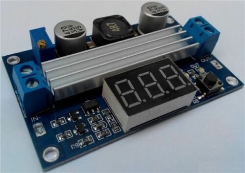 +Digital Voltmeter 3.0-35V To 3.5-35V Dc/Dc Boost Step-Up Power Supply Module gi