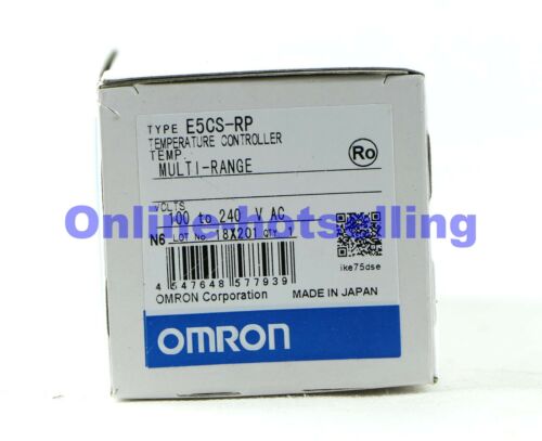 New in box Omron Temperature Controller E5CS-RP 100-240VAC