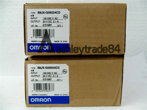 1PCS S8JX-G05024CD input 100-240V AC Omron power supply New