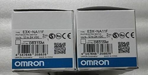 1PC NEW IN BOX Omron E3X-NA11F 10-30VDC Photoelectric Switch