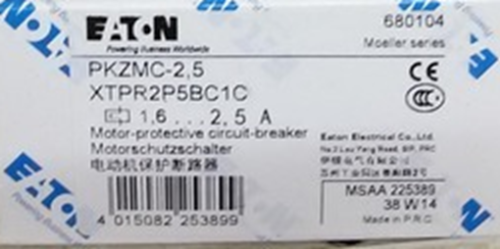 1PC New EATON MOELLER PKZMC-2.5 1.6-2.5A