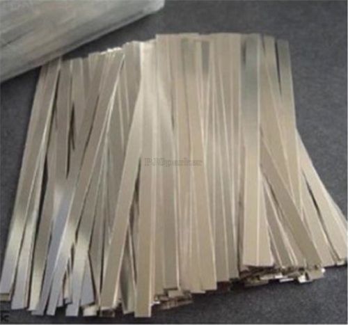 0.1X4X100MM Strip Sheet For Battery Spot Welder Nickel Plated New 500P Steel ir