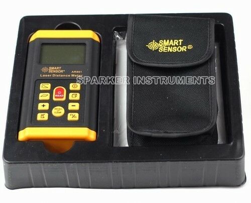 AR861 Laser Distance Meter Range Finder 0.3-60m Measure Tester Indicator