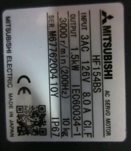 1PC New Mitsubishi Servo Motor HF154BS