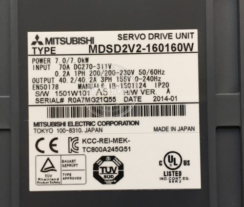 1PC NEW Mitsubishi MDSD2V2-160160W
