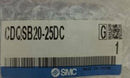 1PC New SMC air cylinder CDQSB20-25DC