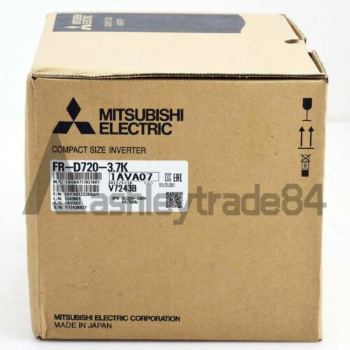 1PC NEW Mitsubishi 3-phase 220V 3.7KW Inverter FR-D720-3.7K