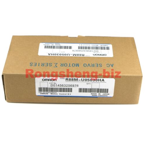 1PC NEW Omron Ac Servo Motor R88M-U05030HA R88MU5030HA